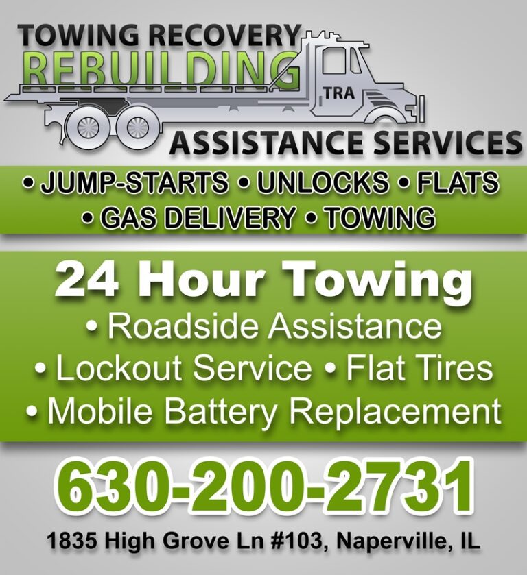 Best Towing Naperville Towing 60540, 60563, 60564, 60565